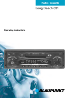 Blaupunkt Long-Beach-C-31 - Owners Manual 